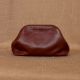 Handcrafted Cherry Clutches Leather Sleek Minimalist